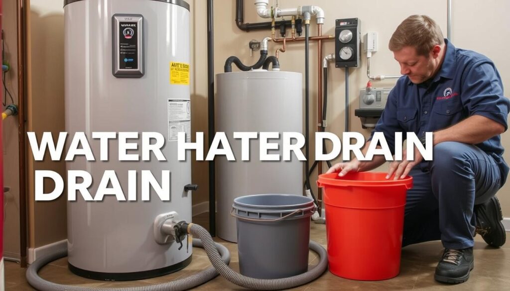 how much does it cost to drain a water heater